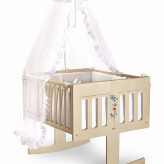 აკვანი ტყუპებისთვის Culla Gemellare Merit Avorio