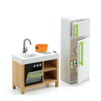 ავეჯი თოჯინების სახლისთვის - სამზარეულო