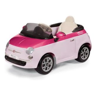 ელექტრო მანქანა Pink FIAT 500