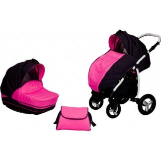 ბავშვის ეტლი Verona, ვარდისფერი და ალუბალი