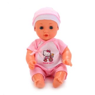 ინტერაქტიული ბავშვის თოჯინა Hello Kitty, 30 სმ., სასმელები და ფისები, 3 ფუნქცია, აქსესუარებით