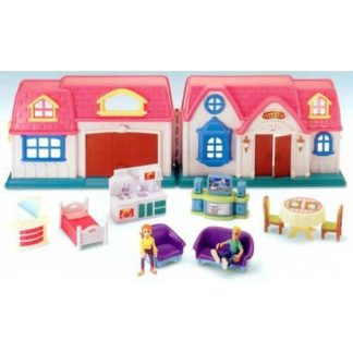 Dollhouse Home Sweet Home აქსესუარებით