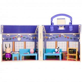 დიდი Peppa Pig თამაშის ნაკრები - Peppa სკოლაში, 10 ნივთი