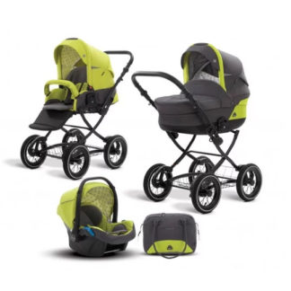 ბავშვის ეტლი Noordi Polaris CL 3/1, pewter-citronelle