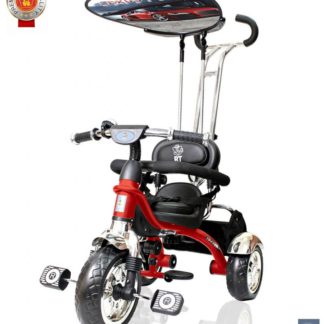 3 ბორბლიანი ველოსიპედი Lexus trike original RT Grand Print Deluxe New Design 2014 EVA original წითელი