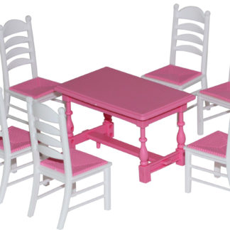 ავეჯის კომპლექტი თოჯინებისთვის, 7 ელემენტი