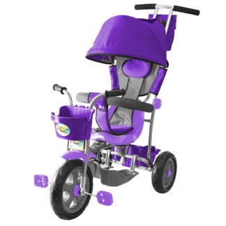 3 ბორბლიანი ველოსიპედი Galaxy Galaxy L001 მეწამული