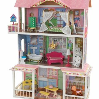 ხის სახლი Barbie Sweet Savannah- ისთვის - კარამელი სავანა, ავეჯით