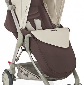 ბავშვის სასეირნო ეტლი - ბუმერანგი, ყავისფერი