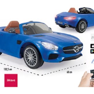 ელექტრო მანქანა Mercedes-Benz AMG GT 6V, ერთად iMove სისტემა ლურჯი