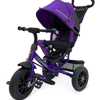 3 ბორბლიანი ველოსიპედი Lexus Trike 12'/10' მეწამული