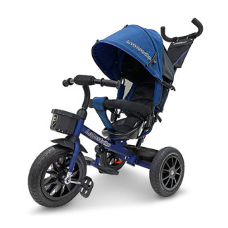 3 ბორბლიანი ველოსიპედი ველოსიპედიანი Lexus trike navy 12'/10'