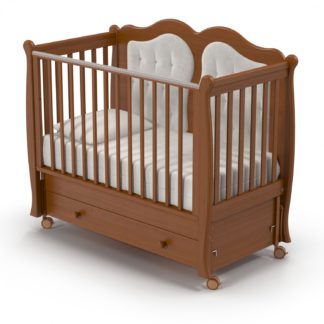 ბავშვის საწოლი Nuovita Affetto Swing cot  მუქი კაკალი