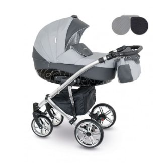 ბავშვის სასეირნო ეტლი Camarelo Alicante 2 in 1, ნაცრისფერი