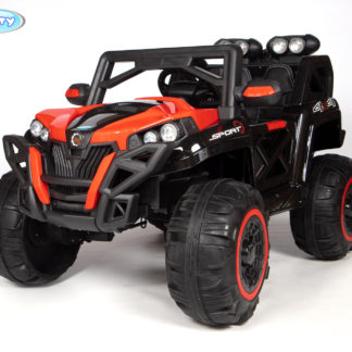 ელექტრო მანქანა Barty Baggu მონიტორით MP4 T777MP, წითელი