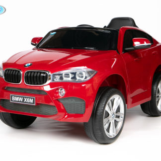 ელექტრო მანქანა Barty BMW X6M ერთი - წითელი სიპრიალის