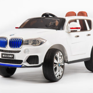 ელექტრო მანქანა Barty BMW X5 M555MR სხეულის F-15 სპექტაკლი, თეთრი