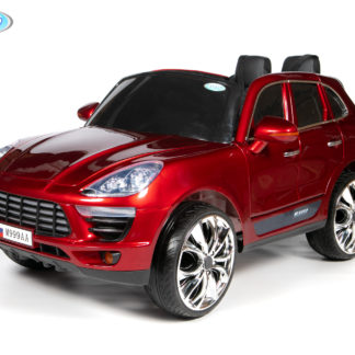 ელექტრო მანქანა Barty M999AA Porsche Macan, წითელი სიპრიალის