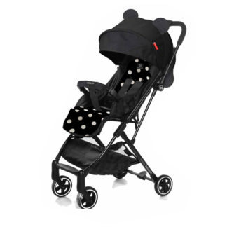 ბავშვის ეტლი Baby Care Baby Care Daily, შავი წერტილის / შავი წერტილის