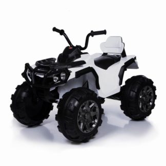 ელექტრო ATV ორი ძრავა Grizzly თეთრი