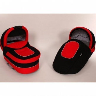 ბავშვის ეტლი Baby-Merc Maylo Classic 2 in 1, წითელი-შავი