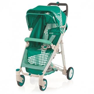 ბავშვის ეტლი Brevi ბავშვის სასეირნო ეტლი კრისტალი, მწვანე