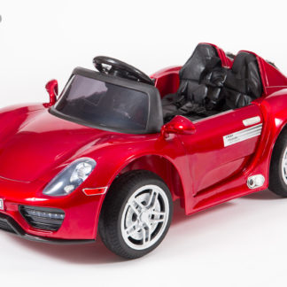 ელექტრო მანქანა Barty M002R Porsche 918 Spyder HL-1038, cherry სიპრიალის