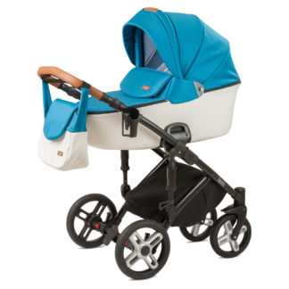 ბავშვის ეტლი Nuovita Carro Sport 2 in 1, blu bianco / blue-white