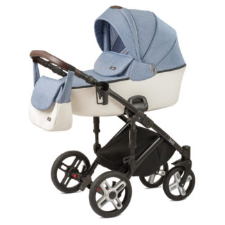 ბავშვის ეტლი Nuovita Carro Sport 2 in 1 Denim bianco / Denim White