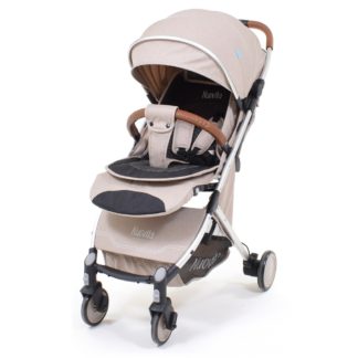 ბავშვის სასეირნო ეტლი Nuovita Giro, კრემისფერი, შასი ვერცხლი