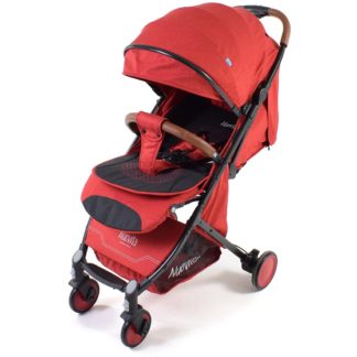 ბავშვის სასეირნო ეტლი Nuovita Giro, როსო, ნერო / წითელი, შავი