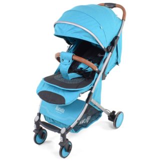 ბავშვის სასეირნო ეტლი Nuovita Giro, - ტურშე, გრიგოო / ფირუზი, ნაცრისფერი