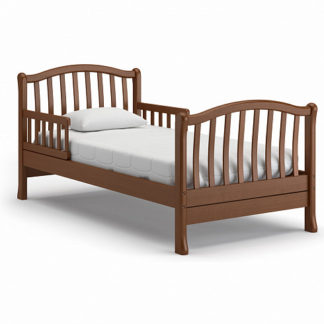 ბავშვის საწოლი Nuovita Destino მუქი კაკალი