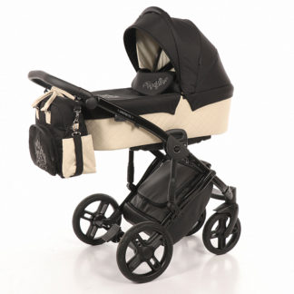 ბავშვის ეტლი Nuovita Diamante 2 in 1, კრემის/ კრემისფერი