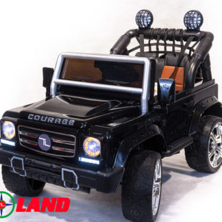 ელექტრო მანქანა Land Rover DK-F008, შავი, განათება / ხმა