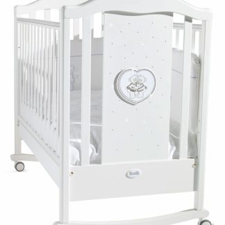 ბავშვის საწოლი Mon Amour Dondolo სერიიდან თეთრი