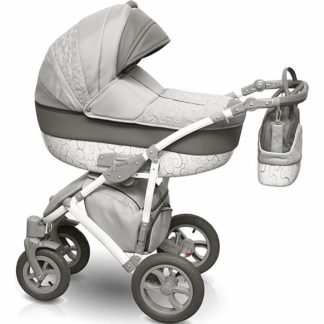 ბავშვის სასეირნო ეტლი Camarelo Figaro 2 in 1, ნაცრისფერი