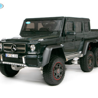 ელექტრო მანქანა Barty Mercedes-Benz G63-AMG 4WD, ექვსი ბორბლიანი, მუქი მწვანე სიპრიალის