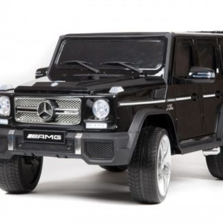 ელექტრო მანქანა Barty Mercedes-Benz G65 AMG 12V / 7AH T, შავი სიპრიალის