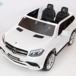 ელექტრო მანქანა Barty Mercedes-Benz AMG GLS63, თეთრი