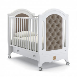 ბავშვის საწოლი ნუვიტა გრაზია თეთრი