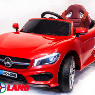 ელექტრო მანქანა Mercedes-Benz, წითელი