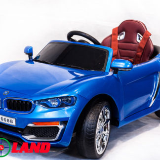 ელექტრო მანქანა BMW ლურჯი