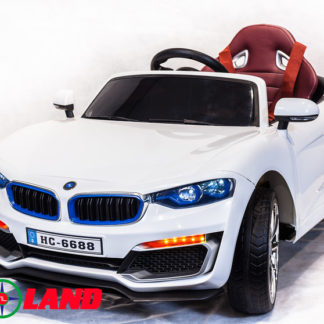 ელექტრო მანქანა BMW თეთრი