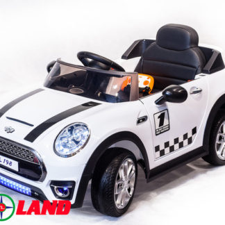 ელექტრო მანქანა Electric Mini Cooper თეთრი