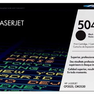 ლაზერული პრინტერის კარტრიჯი HP 504A (CE250A) Black