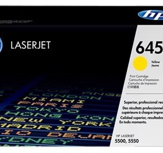 ლაზერული პრინტერის კარტრიჯი HP 645A (C9732A) Yellow