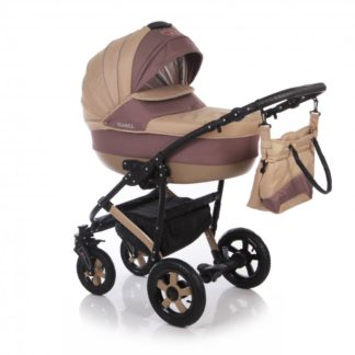 ბავშვის ეტლი მოდულარული 2 in 1 Ifratti Isabel, შოკოლადის-კრემისფერი