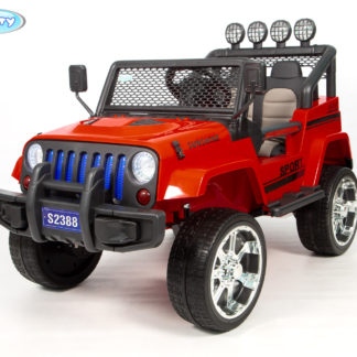 ელექტრო მანქანა Barty Jeep S2388, წითელი