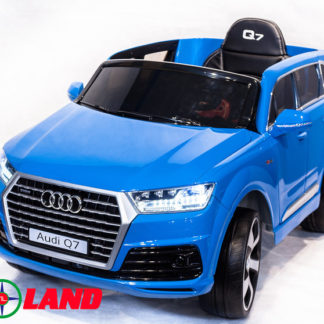 ელექტრო მანქანა ლურჯი Audi Q7